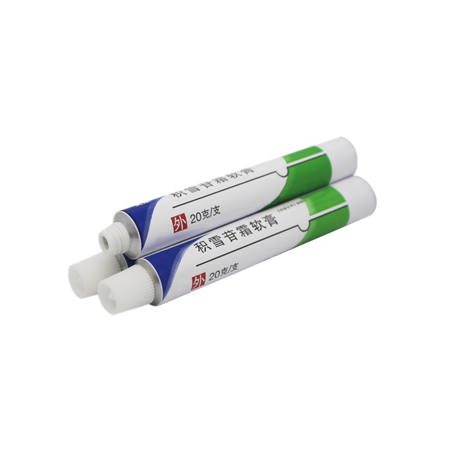 Non-toxic Hygienic Aluminum Ointment Tube for Pharmaceutical Industries